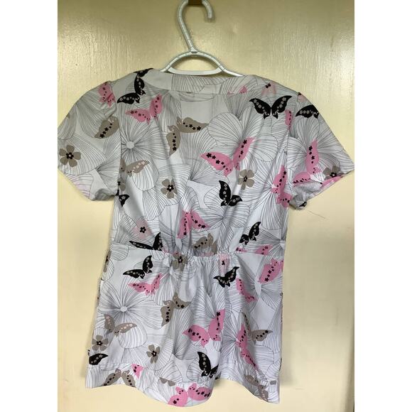 Cherokee Studio Women's Scrub top size XS - Picture 2 of 3